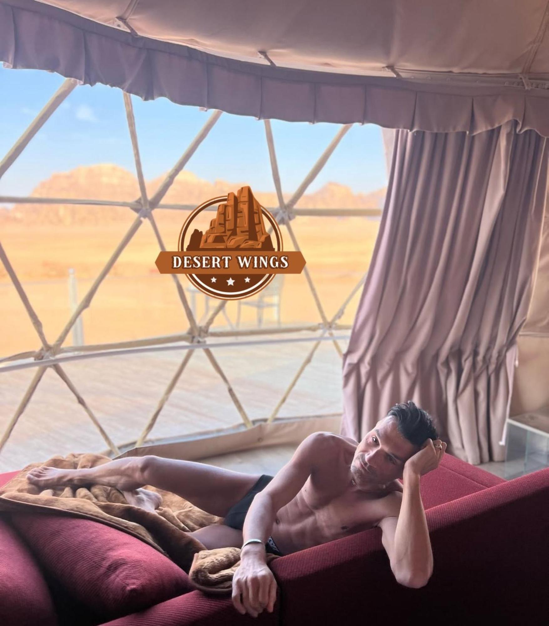 Rum Wings Bubble Luxury Camp Wadi Rum Exteriör bild