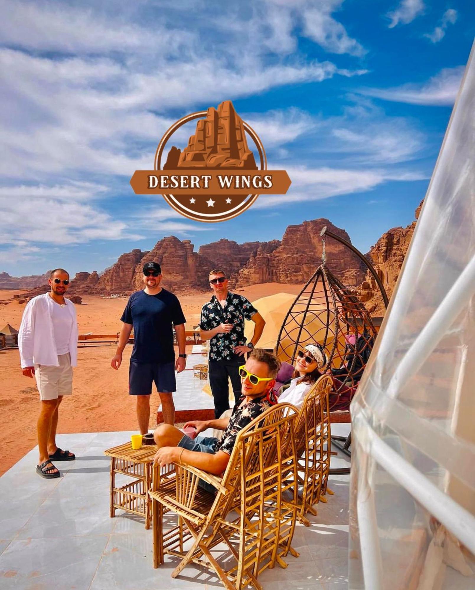 Rum Wings Bubble Luxury Camp Wadi Rum Exteriör bild