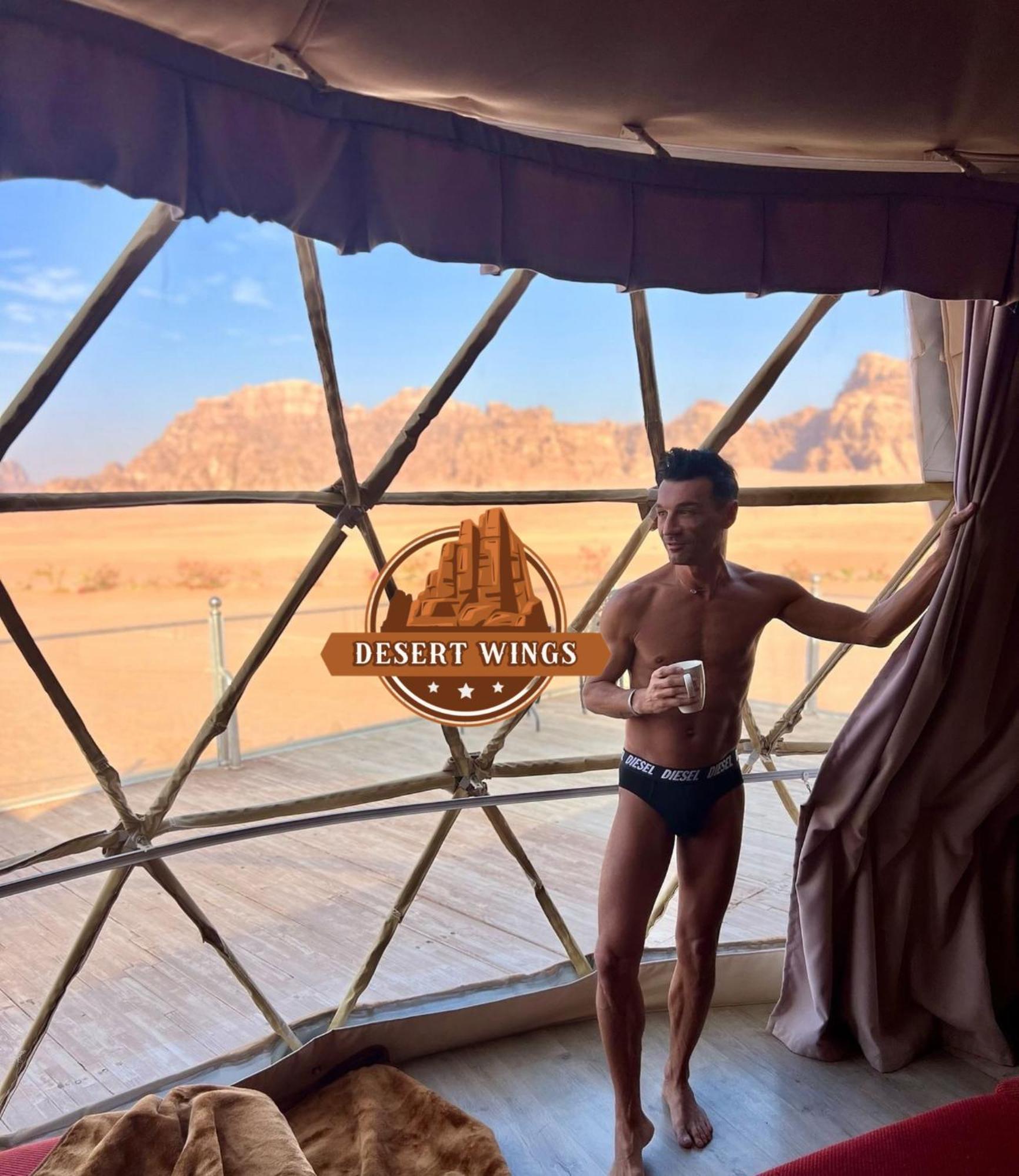 Rum Wings Bubble Luxury Camp Wadi Rum Exteriör bild