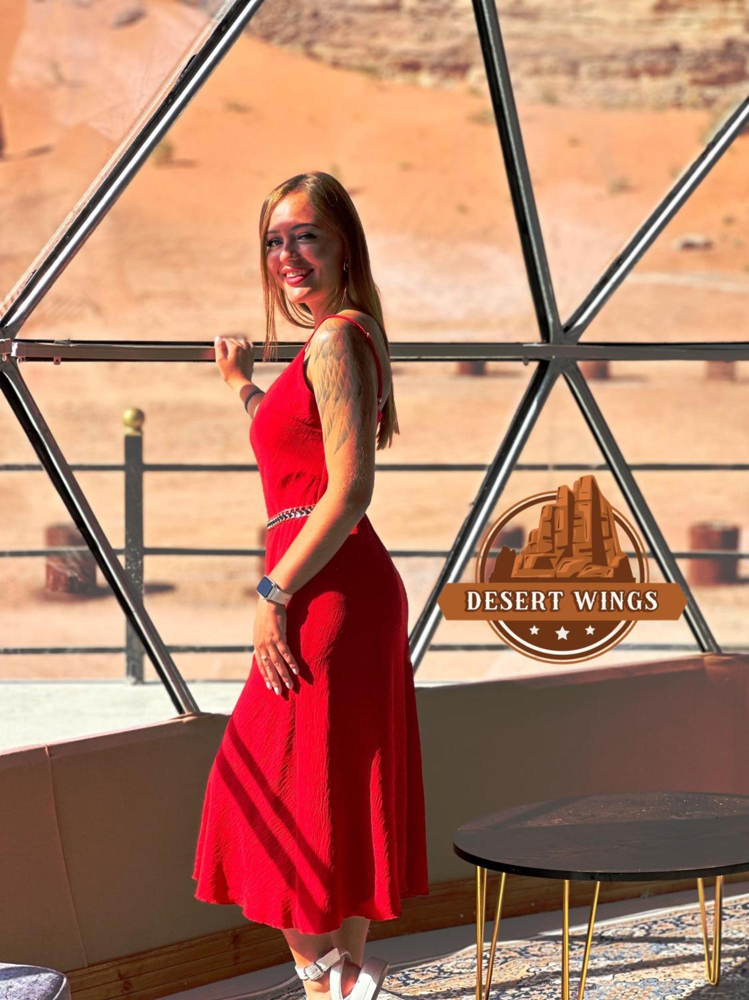 Rum Wings Bubble Luxury Camp Wadi Rum Exteriör bild