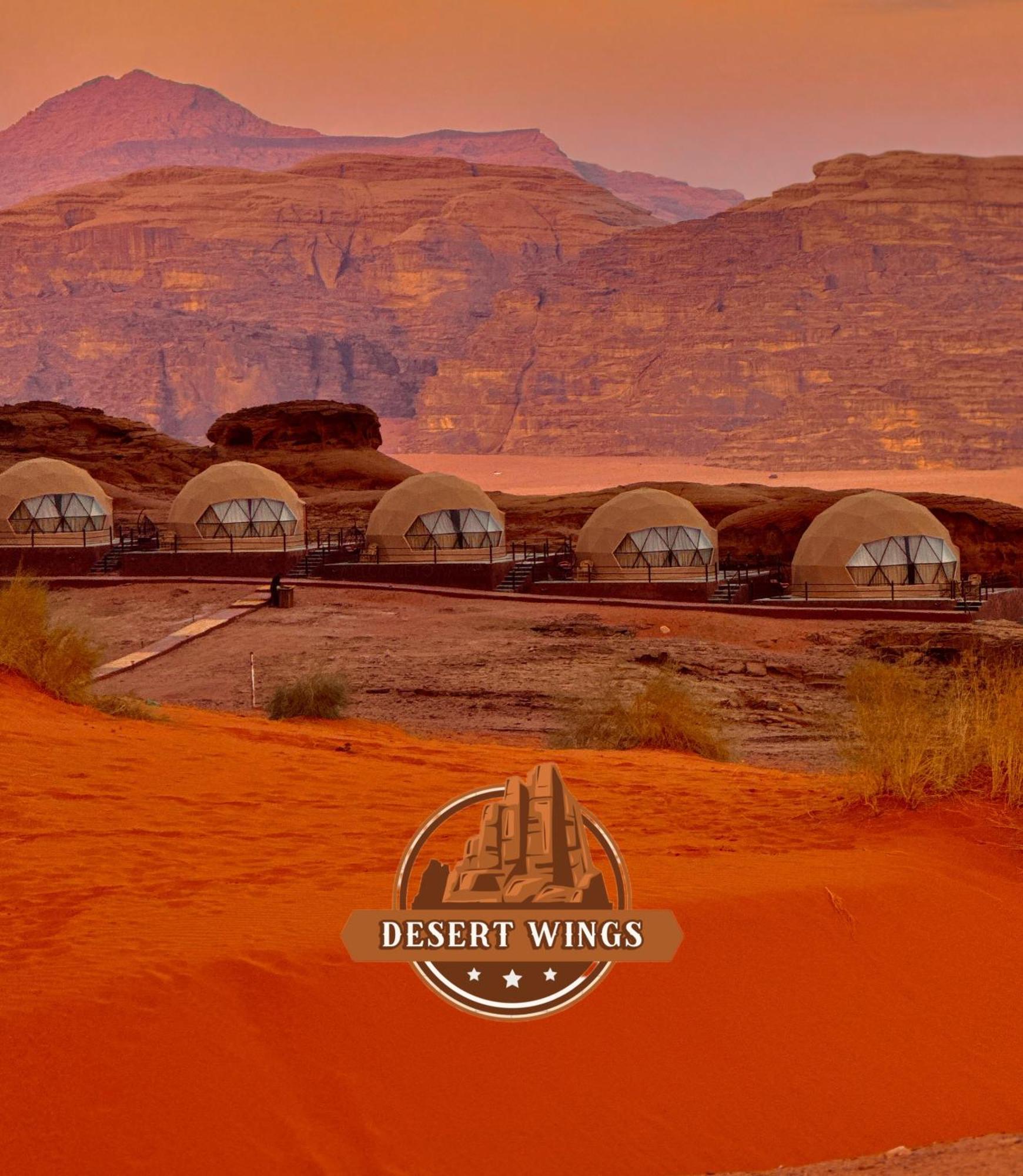 Rum Wings Bubble Luxury Camp Wadi Rum Exteriör bild