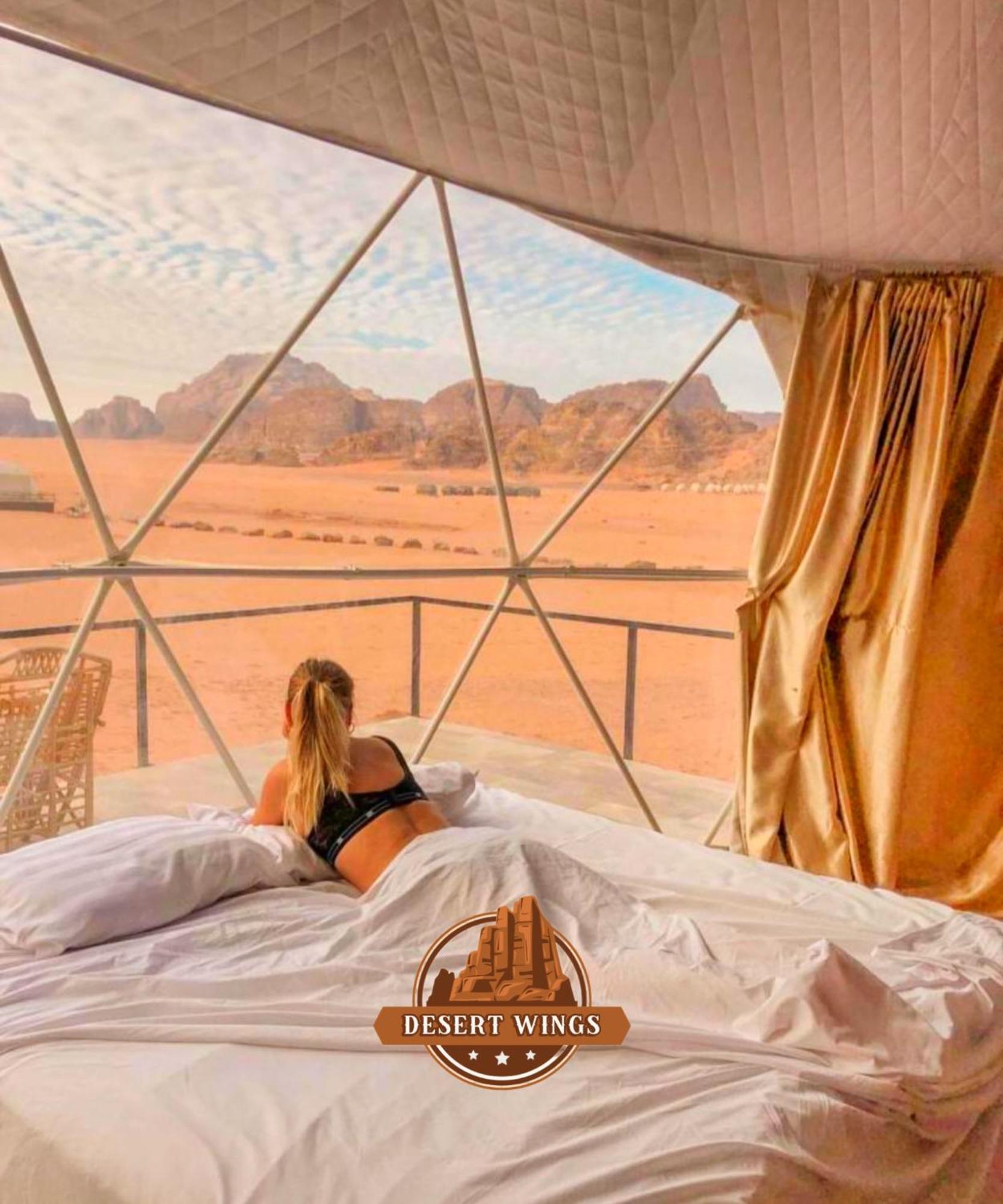 Rum Wings Bubble Luxury Camp Wadi Rum Exteriör bild