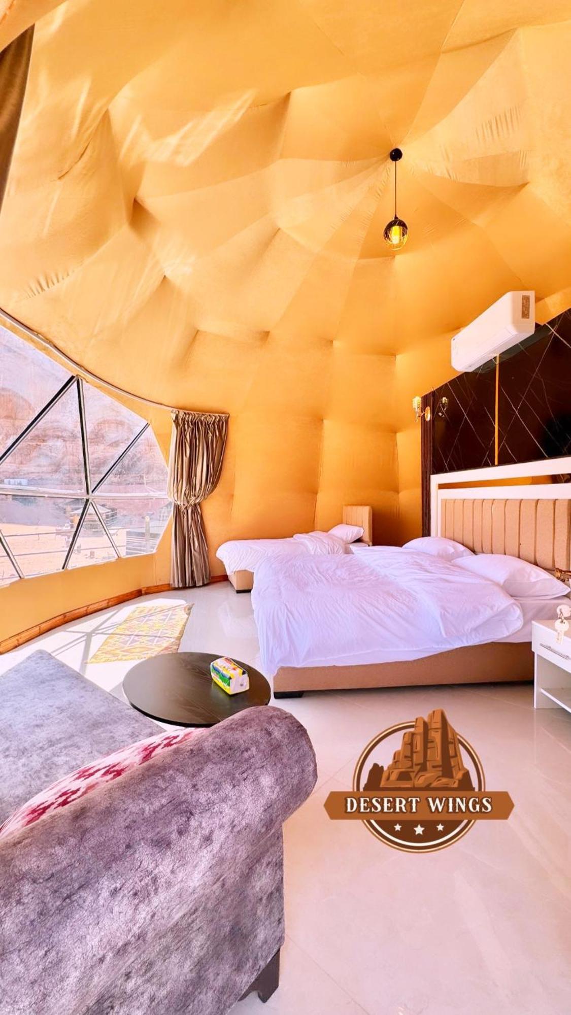 Rum Wings Bubble Luxury Camp Wadi Rum Exteriör bild